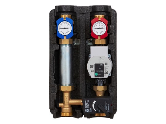 tubra - PGM DN25 KVS 8 MIT WILO PARA 25/6 VL-RECHTS